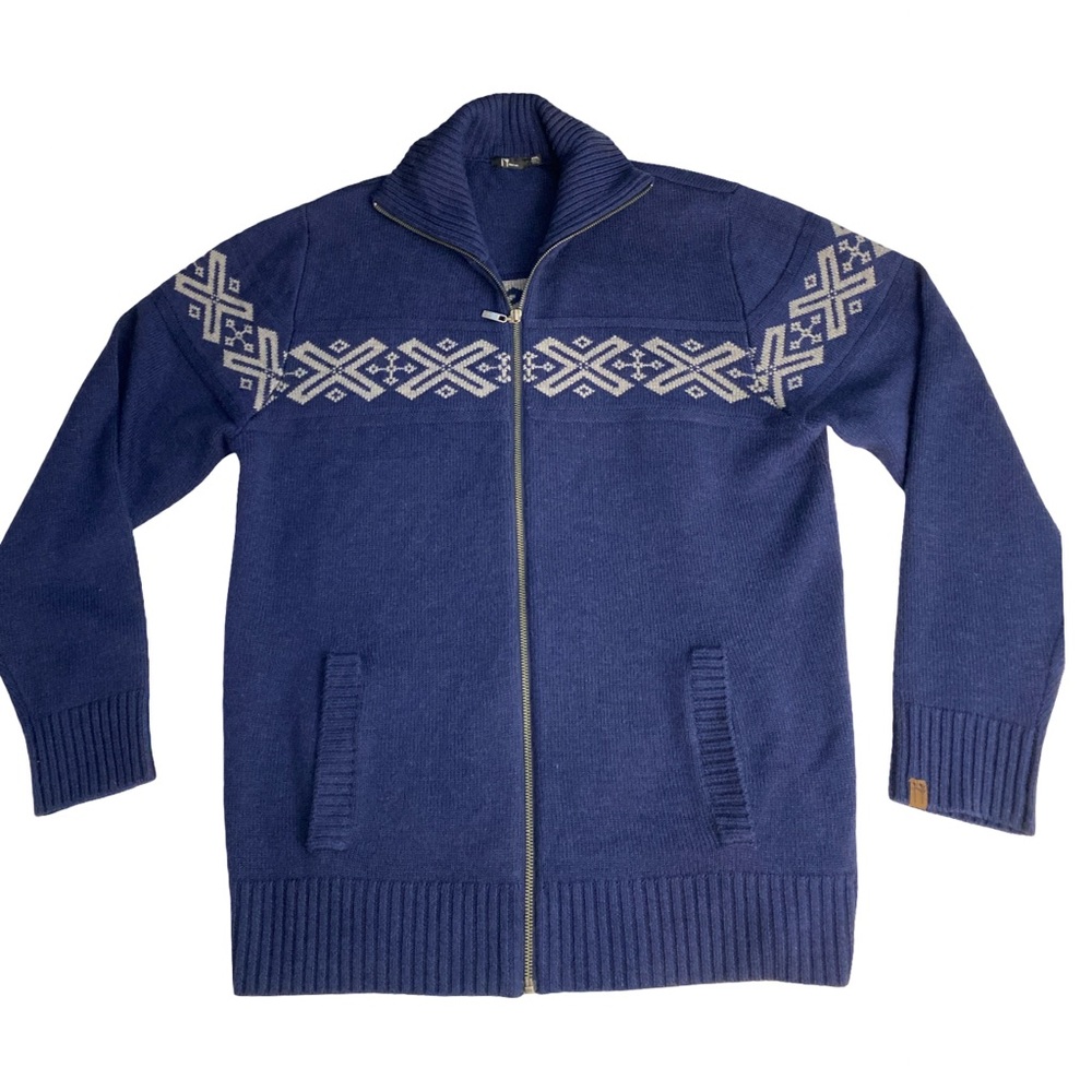 Neve Full Zip Merino Wool Sweater size XXL